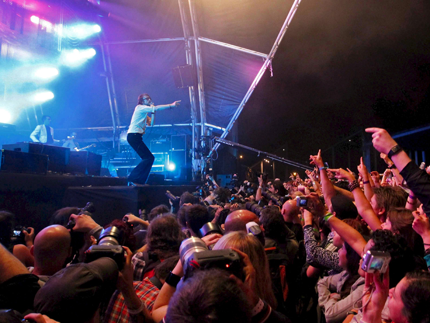 At Primavera Sound Festival, Barcelona, 2011