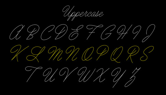 Ballpoint font