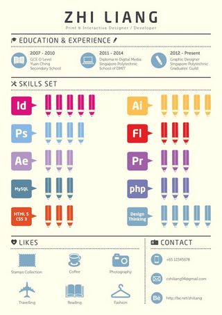 infographic résumé