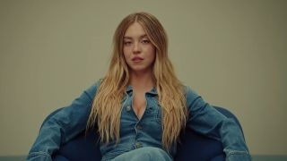Sweeney in all denim for her American Eagle ad