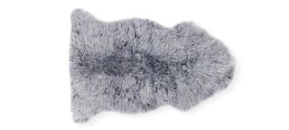 Helgar sheepskin rug in grey from Made.com