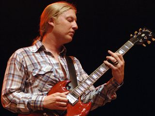 What strings do you use Derek Trucks MusicRadar