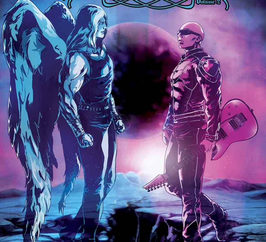 A close-up of the Not Of This Earth Eternal Descent cover