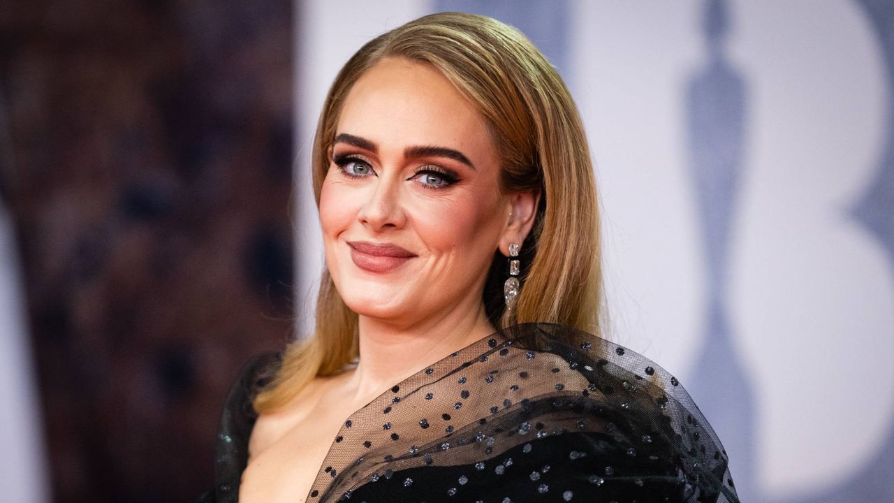 Adele attends The BRIT Awards 2022