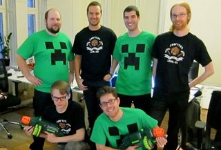 Minecraft Dev Diary Mojang Milestone Office Overhaul Pc Gamer