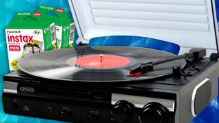 Record players and instant film made Amazon's best-selling list