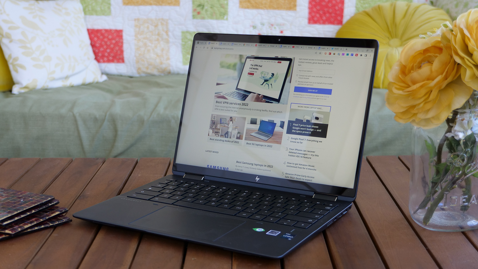 The HP Elite Dragonfly Chromebook has no business being this good