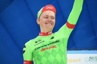 Second place overall for Toms Skujins (Cannondale-Drapac)