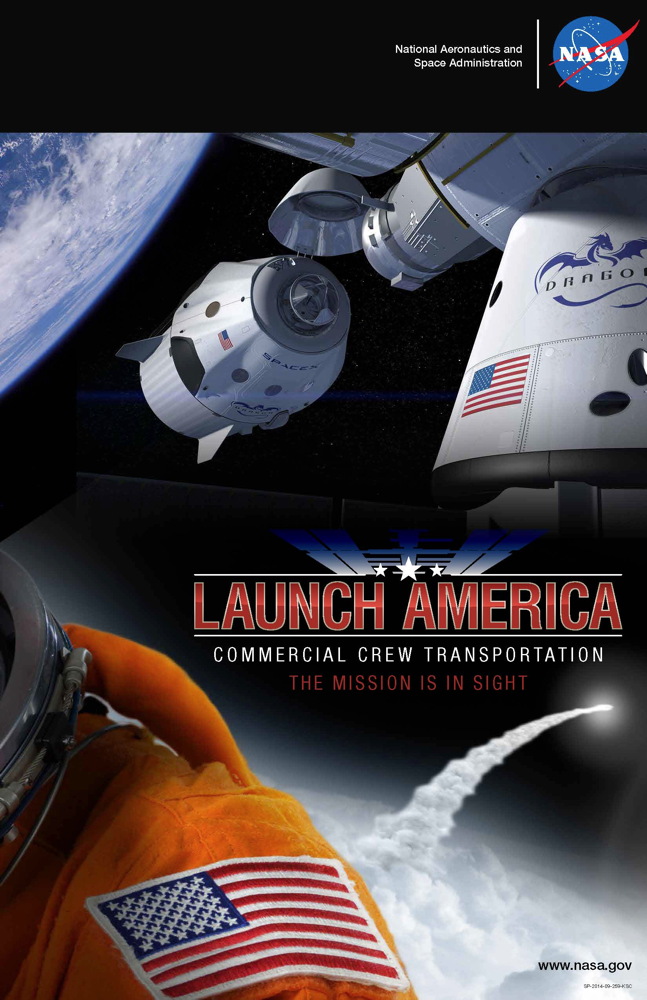 NASA &#039;Launch America&#039; Promotional Image