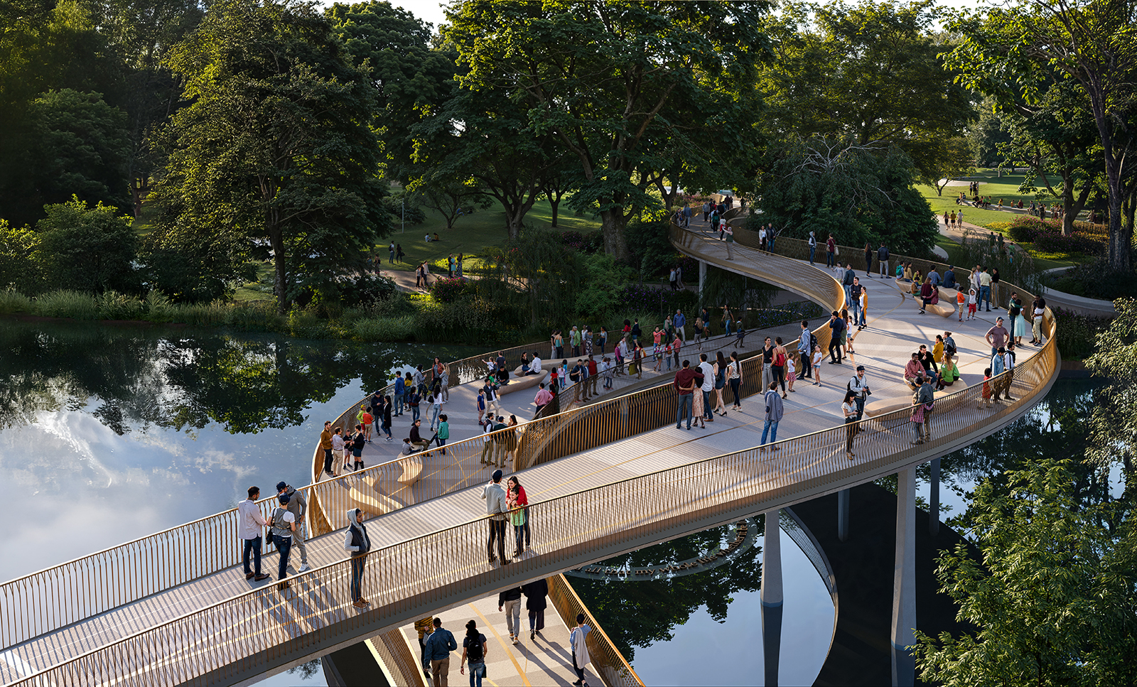 WilkinsonEyre National Monument design for Queen Elizabeth II