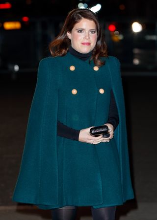 Princess Eugenie attends the 'Together at Christmas' community carol service at Westminster Abbey.