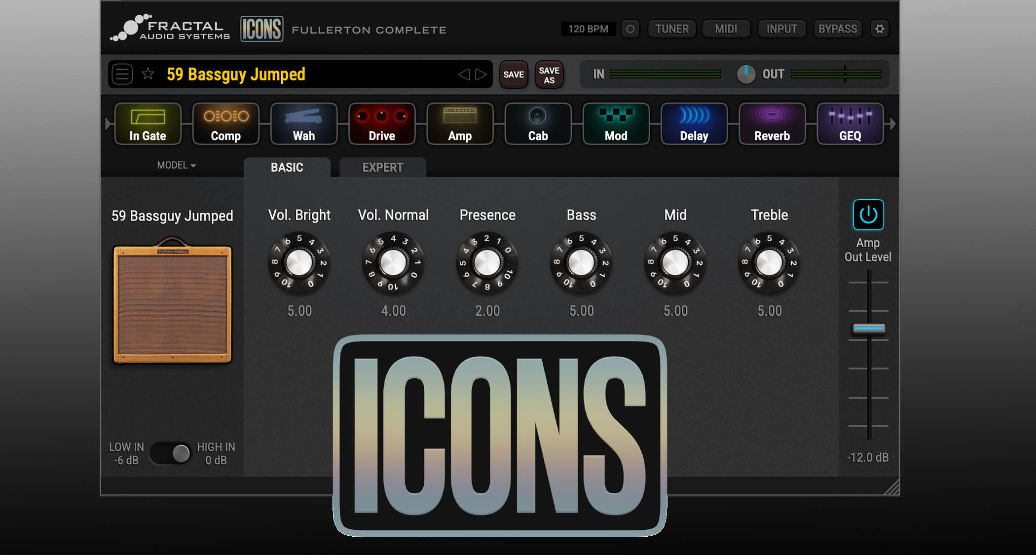 Fractal Audio ICONS; the amp modelling company debuts its first-ever plugin suite for guitarists.