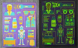 glow in the dark posters