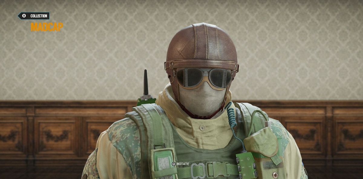 Rainbow Six Siege Madcap Headgear (Fuze)