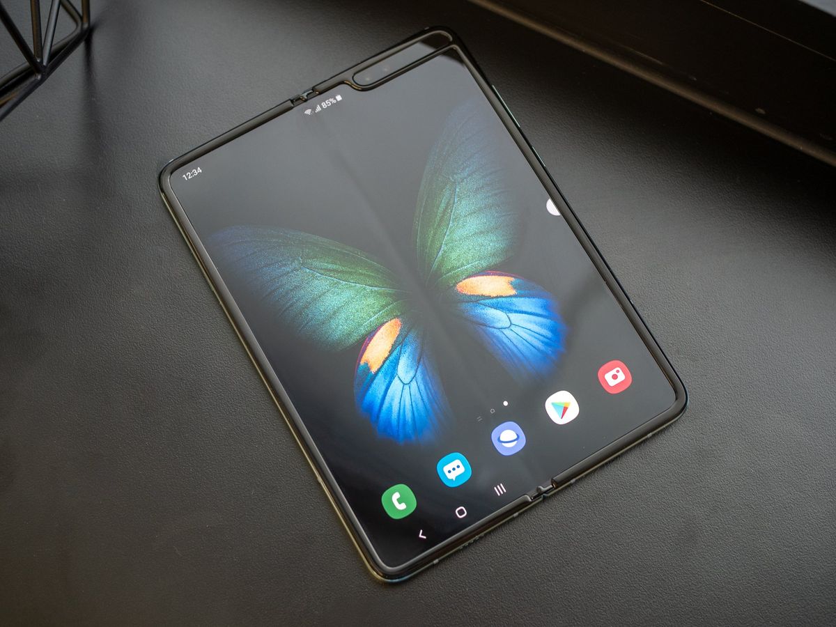 Samsung Galaxy Fold opened up