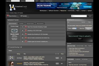 Creative Crash offers a wealth of brilliant, free Maya tutorials
