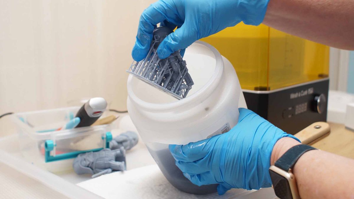 How to Clean and Cure Resin Prints Tom's Hardware