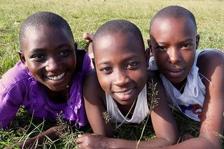 Students at KAASO in Uganda