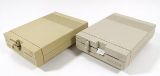 A Pair Of Floppy 1541-II Diskette Drives