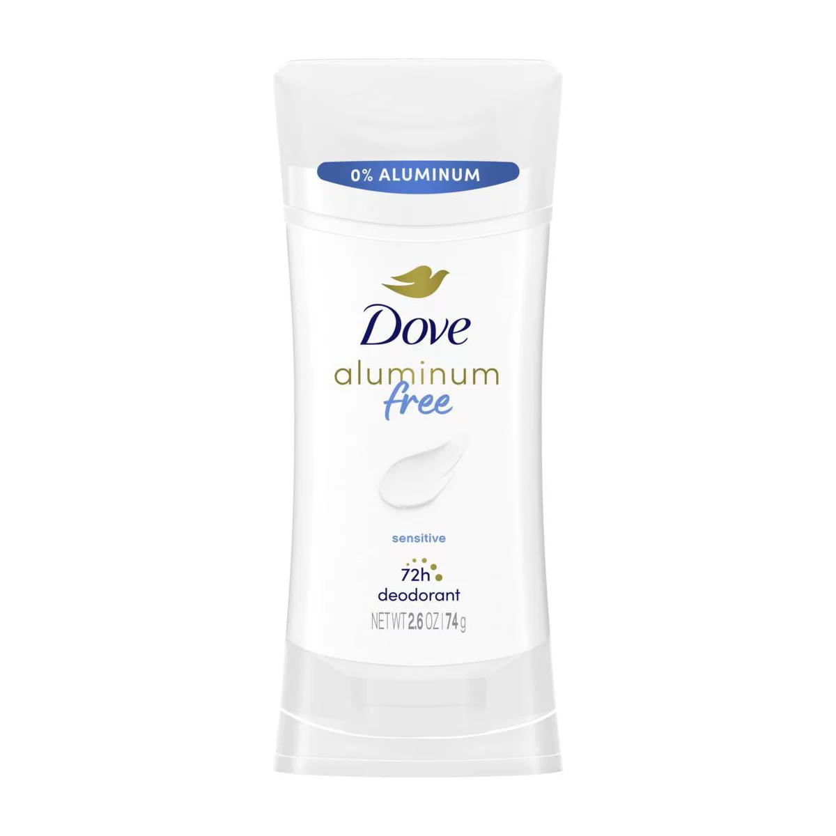Dove Beauty Sensitive Skin Deodorant Stick - Aluminum-Free 2.6oz