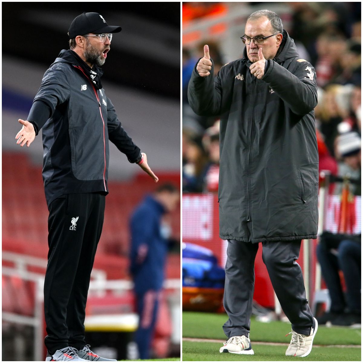 Jurgen Klopp and Marcelo Bielsa