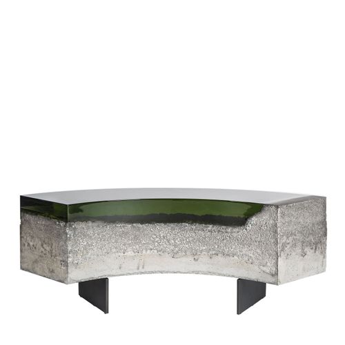 Cala Bench Resin and Concrete Top R18