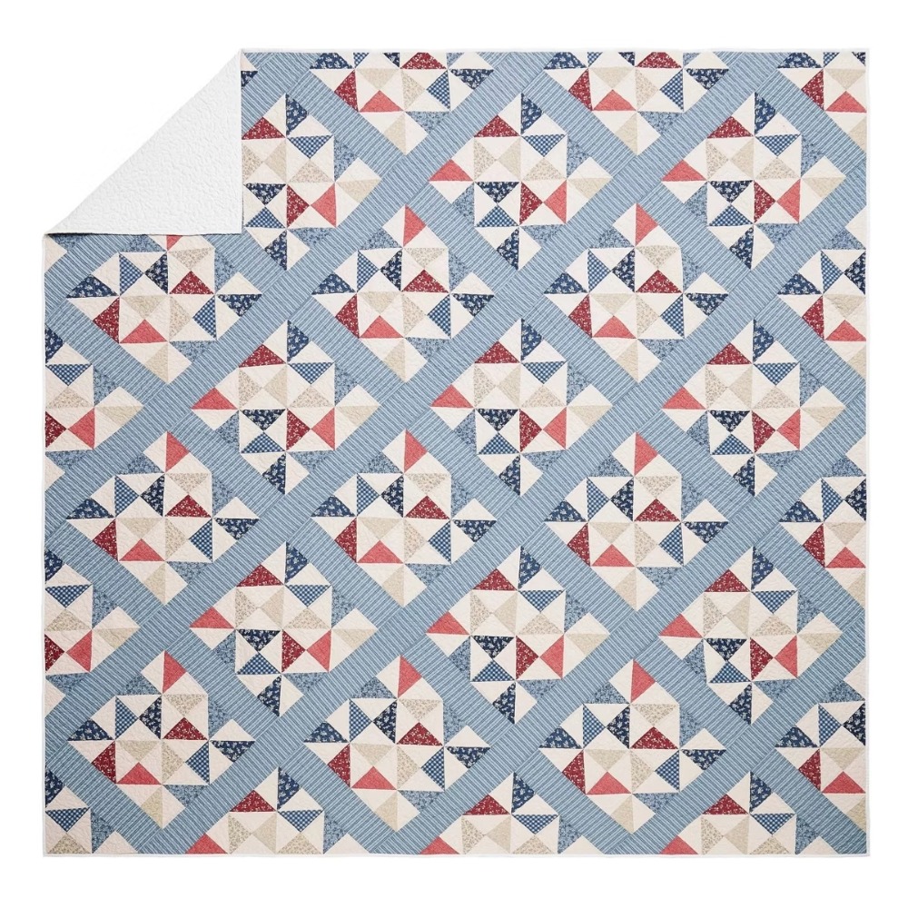 Americana Heartland Quilt Set 3Pc Patchwork - Modern Heirloom $119.99, Target