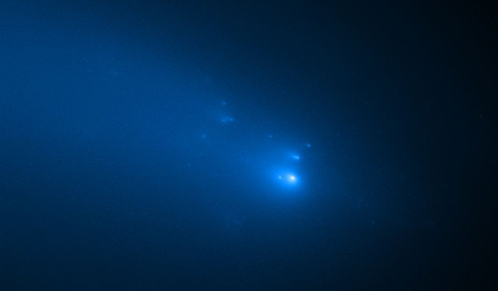 Comet ATLAS disintegrates into pieces as Hubble telescope watches (photos)