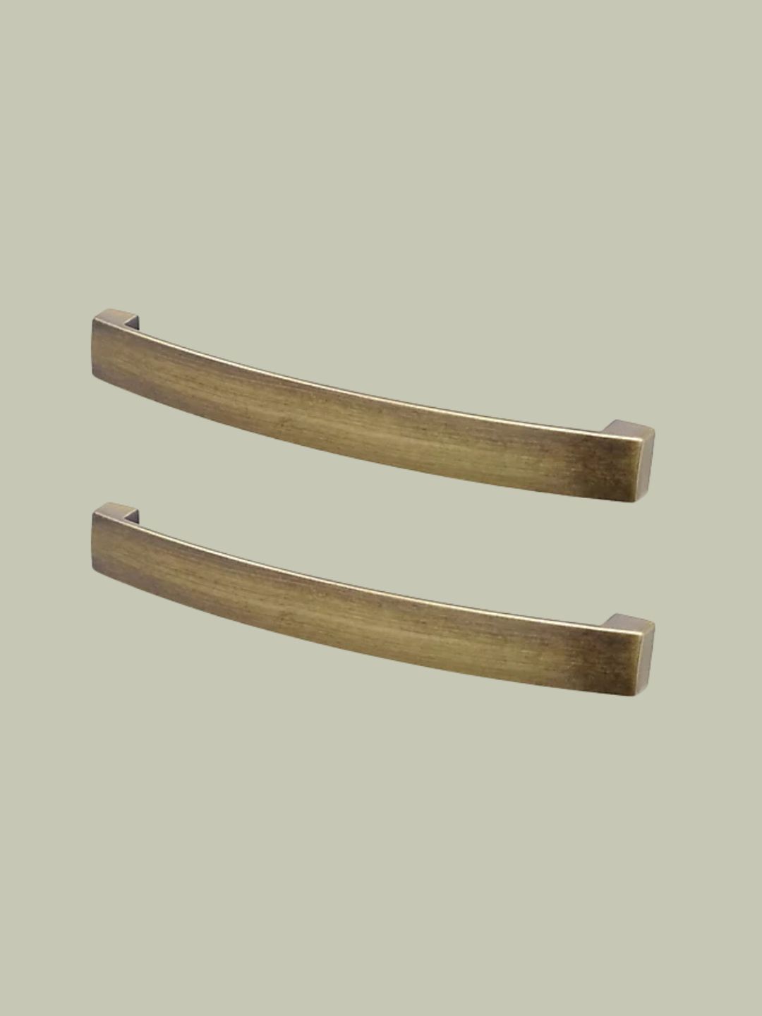 GoodHome, Chervil Antique brass effect Kitchen cabinets Cup Pull handle (L)9.46cm (D)24mm, Pack of 2