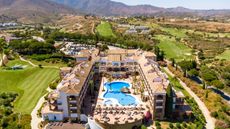 An aerial view of La Cala Resort