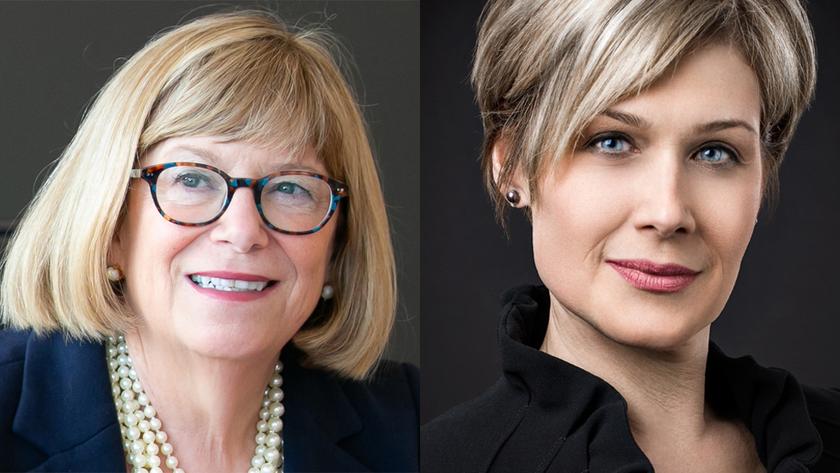 Kathleen Kirby and Heidi Raphael