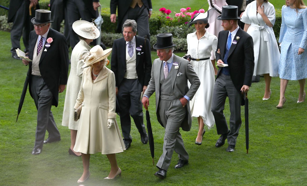 Prince Harry and Meghan Markle at Ascot