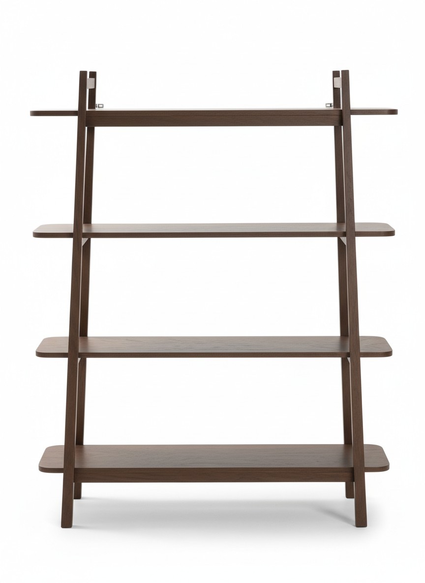 Habitat x Scion, Habitat X Scion Esala Wide Shelving Unit - Walnut