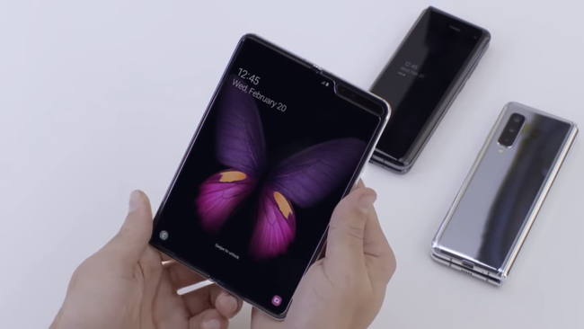 Samsung Galaxy Fold gets a much closer look in eerie music-less video ...