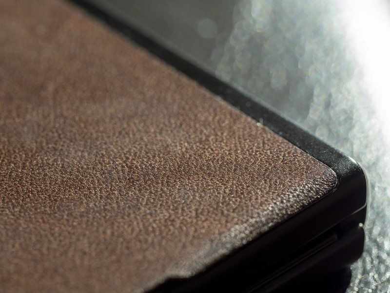 Dbrand Leather Skins Z Fold 3 Close