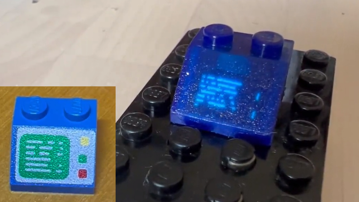 tidligere Palads Udover Custom LEGO Computer Brick Has Working OLED Display | Tom's Hardware