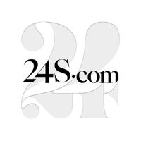 black text of 24S.com on white background