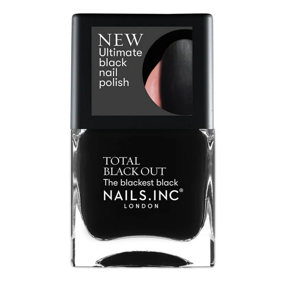 Nails.INC, Total Blackout Ultimate Black Nail Polish