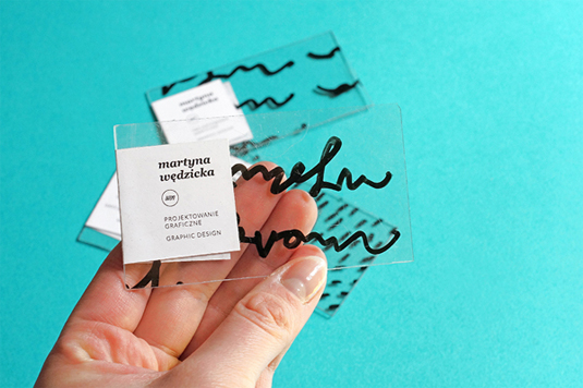 Business cards Martyna Wedzicka