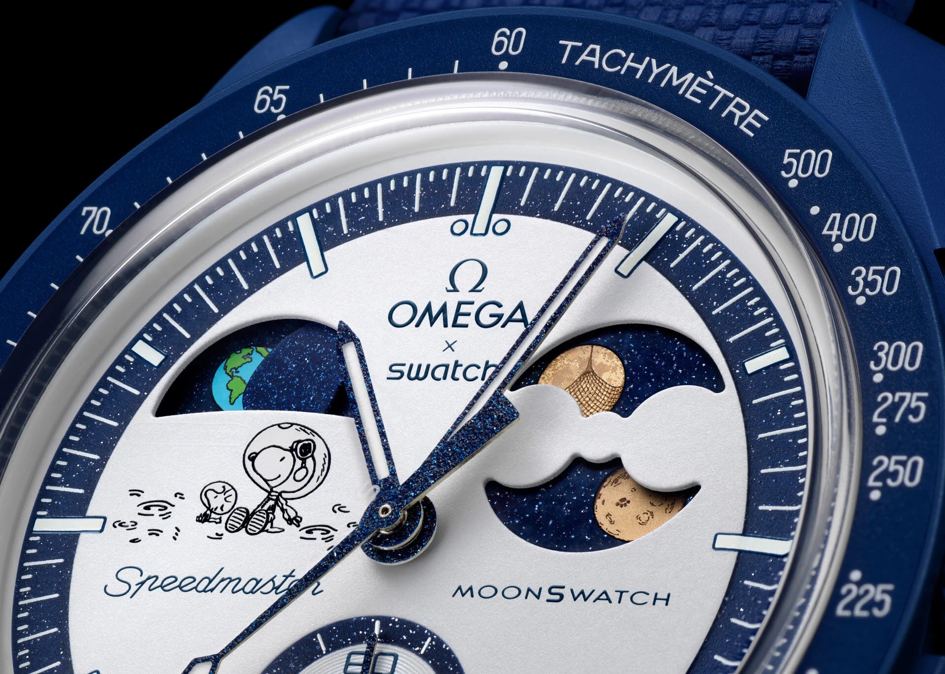 Snoopy Omega X Swatch watch