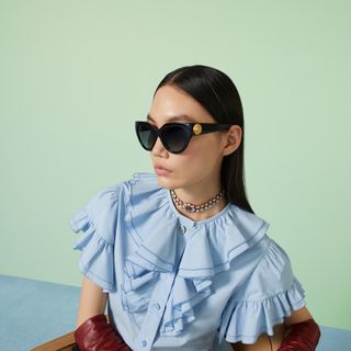 Gucci, Cat-Eye Frame Sunglasses