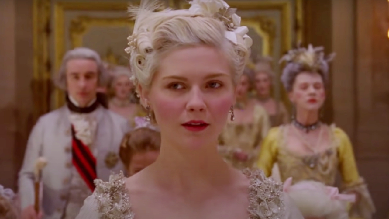 Kirsten Dunst in Marie Antoinette.