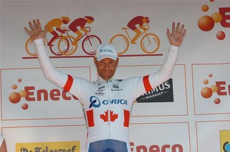Tuft took the stage and the overall lead on day six of the 2012 Eneco Tour