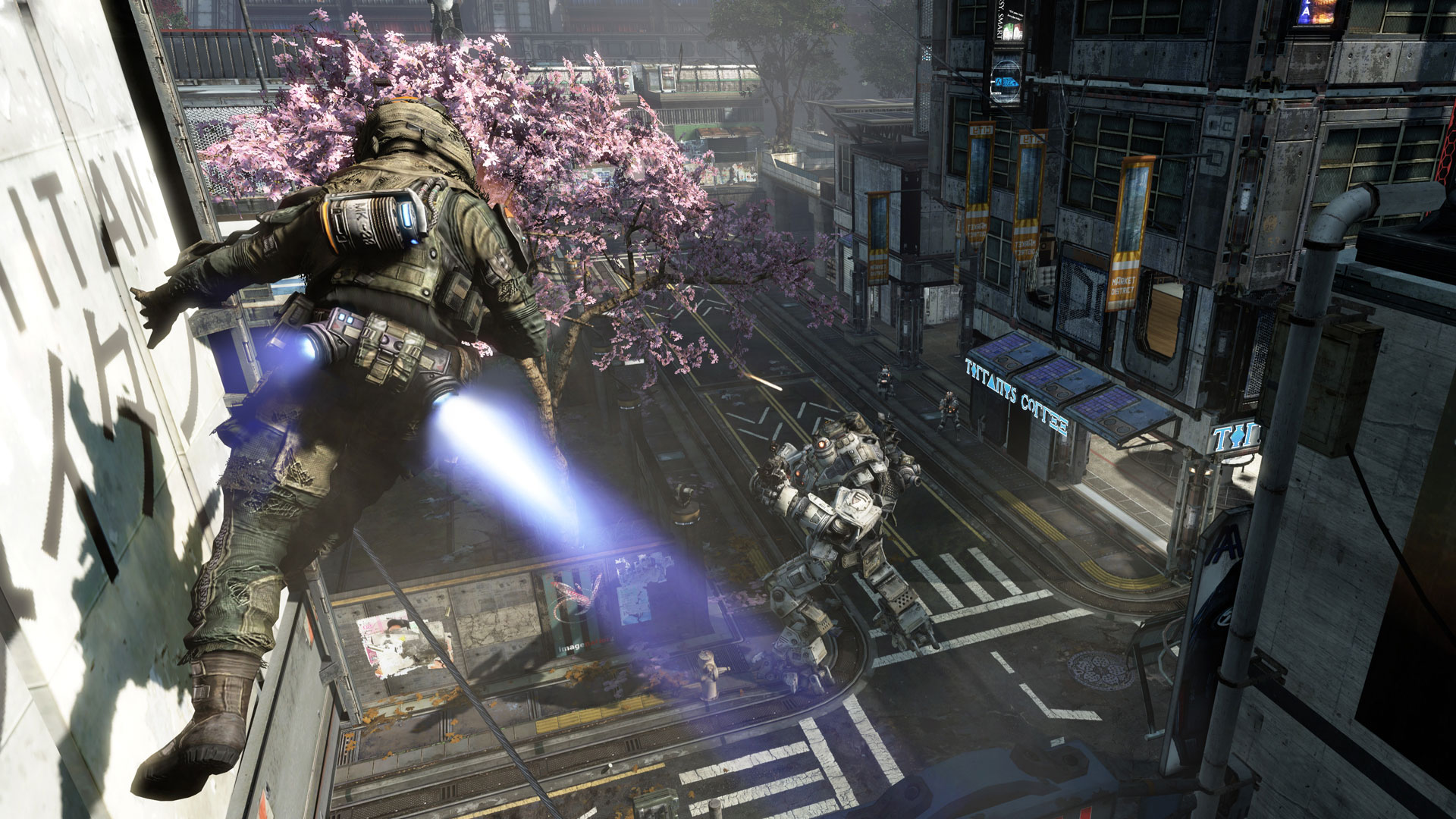 Titanfall screenshots show all the mechs and jetpowered bumbags you could ever want