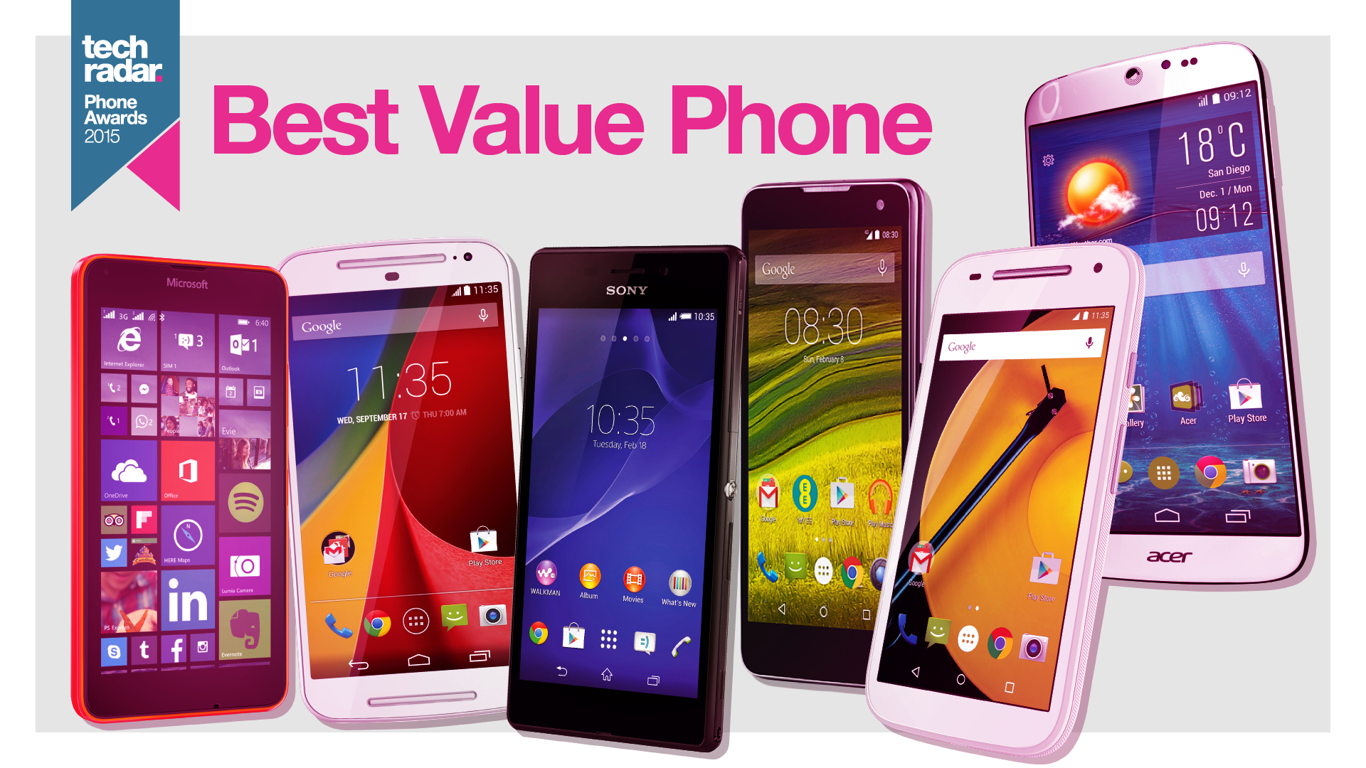 Which Has Been The Best Value Smartphone Of The Last Year TechRadar