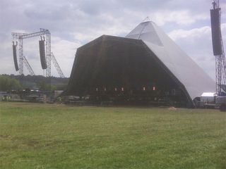 Pyramid stage