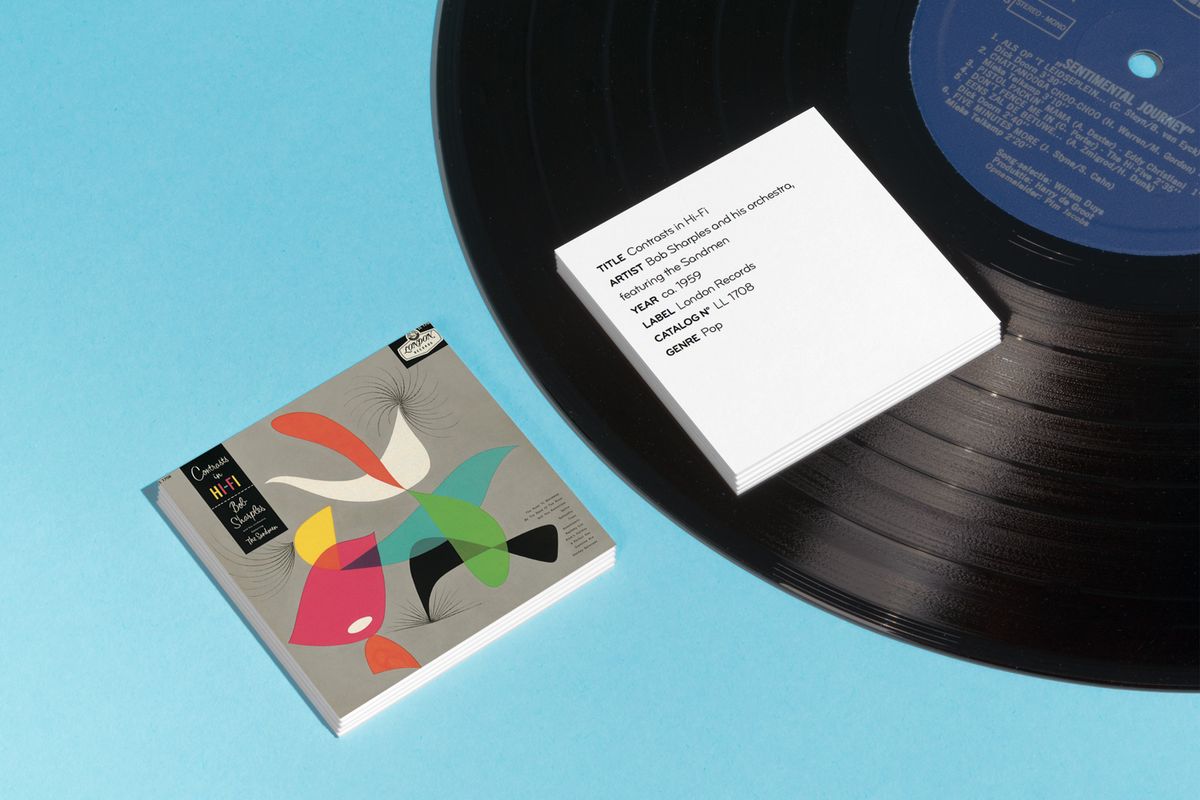 50 Business Cards Celebrate The Father Of Record Sleeve Design 