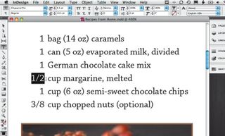 Indesign, fractions, type tool