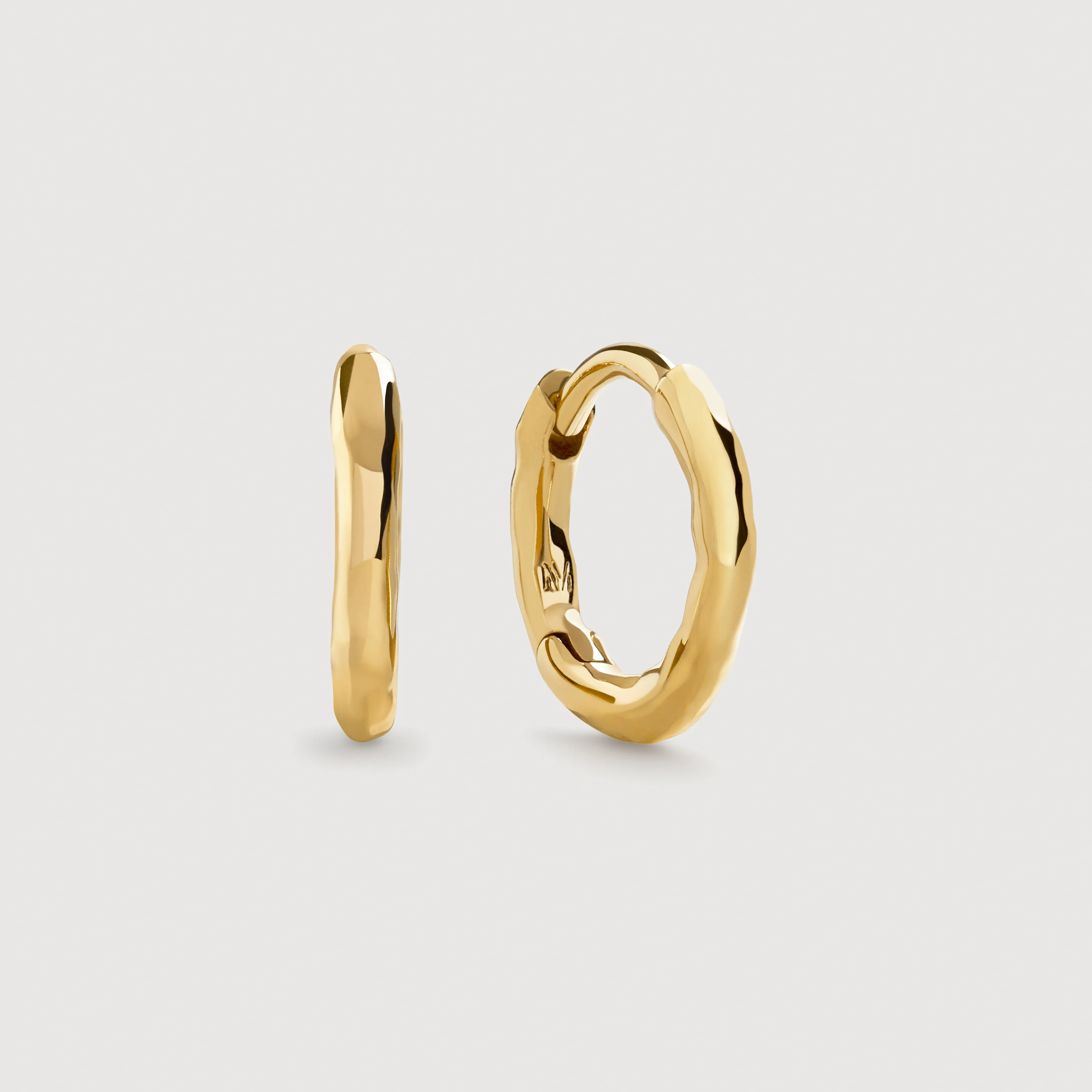 Monica Vinader, Siren Muse Mini Huggie Earrings