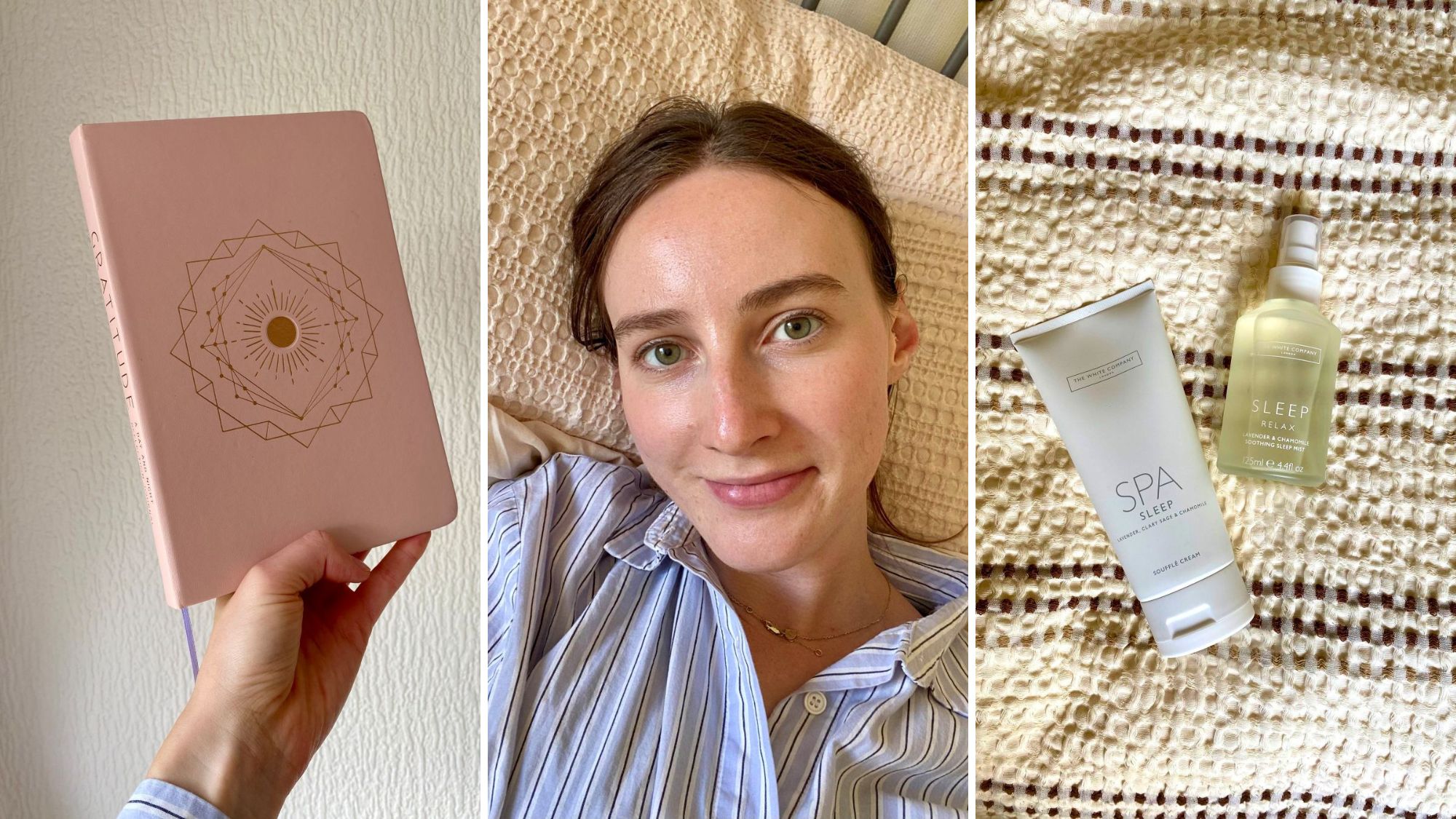 Health freelance writer Katie Sims trying a 20-minute wind down bedtime ritual